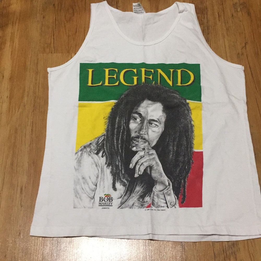 Vintage Bob Marley Tank Top (Sun Island)